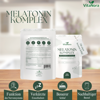 Melatonin Komplex Kapseln